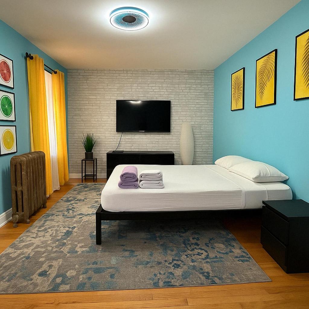 Modern Xl Queen Room Comfort & Character In Harlem Nowy Jork Zewnętrze zdjęcie